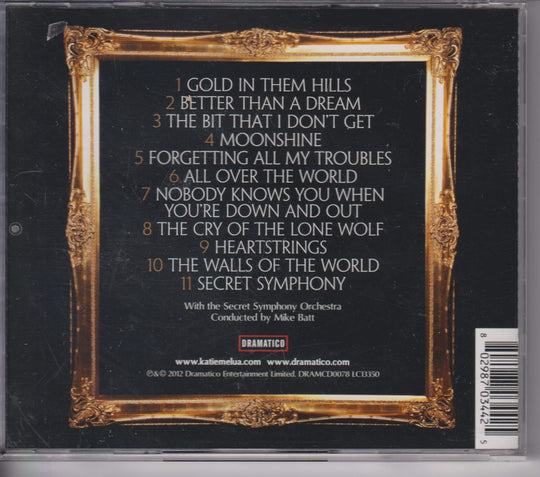 Katie Melua – Secret Symphony. 2012. CD.