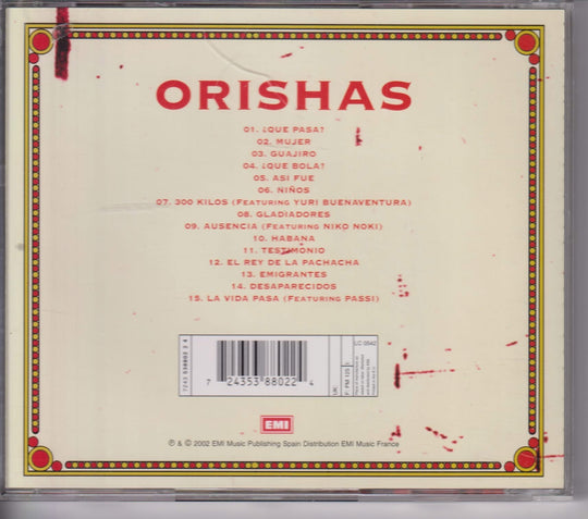 Orishas – Emigrante. 2002. CD.