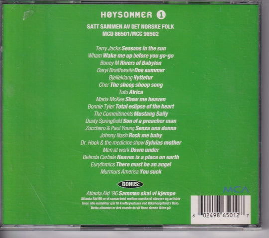 Høysommer 1. 1996. CD.