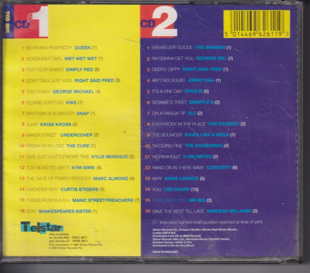 Greatest Hits 92. 1992. 2CD.