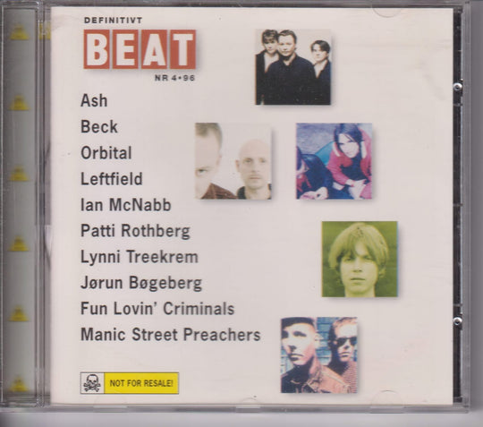 Definitivt Beat nr 4-96. 1996. CD.