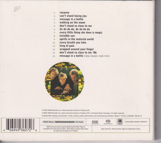 The Police – Every Breath You Take: The Classics. 2003. CD.