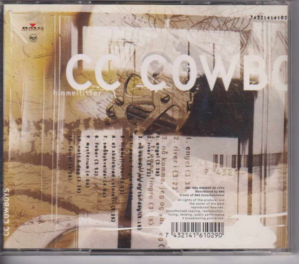 CC Cowboys – Himmeltitter. 1996. CD.
