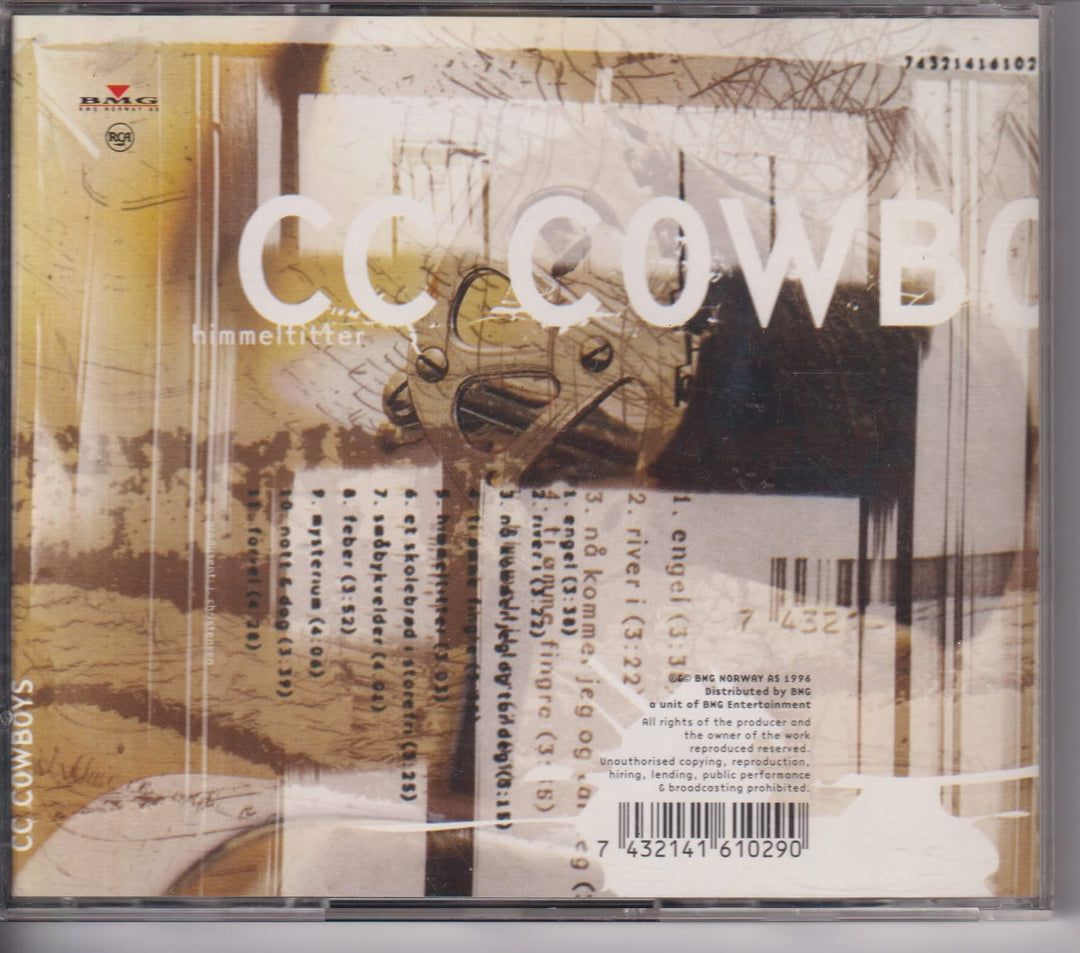 CC Cowboys – Himmeltitter. 1996. CD.
