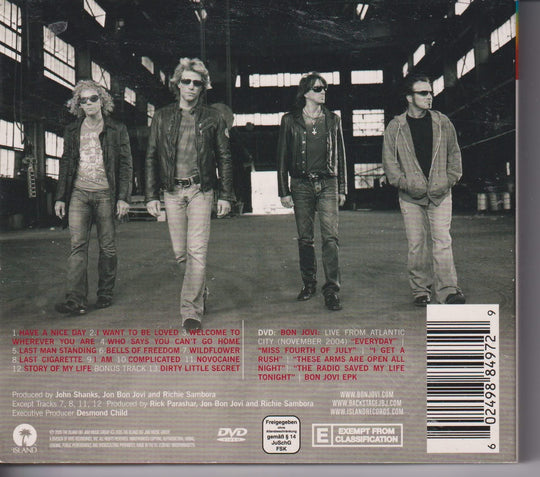 Bon Jovi – Have A Nice Day. 2005. CD + DVD.