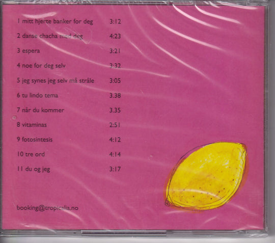 Sergio Gonzalez – Sol og sitroner. 2014. CD. Ny i plast!
