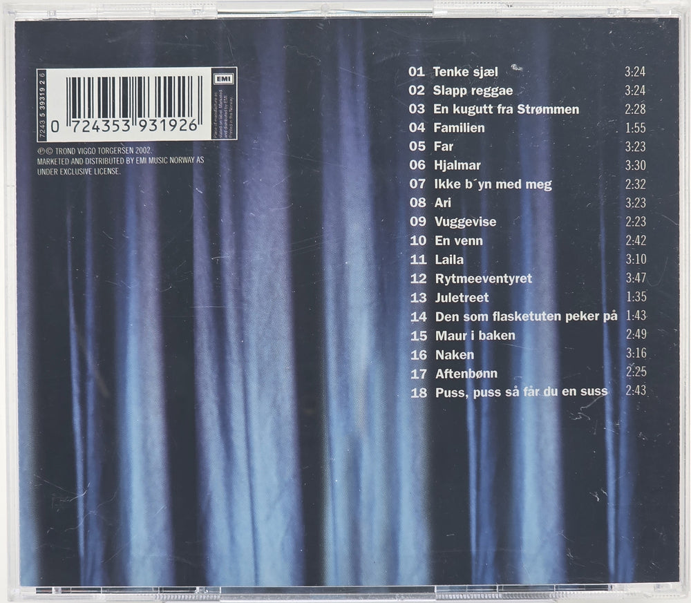 Trond-Viggo Torgersen – Barnetimen for de store. 2005. CD.