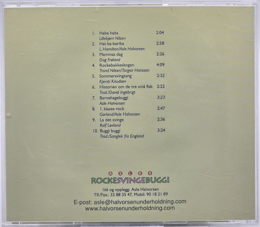 Åsles – Rockesvingebuggi. CD.