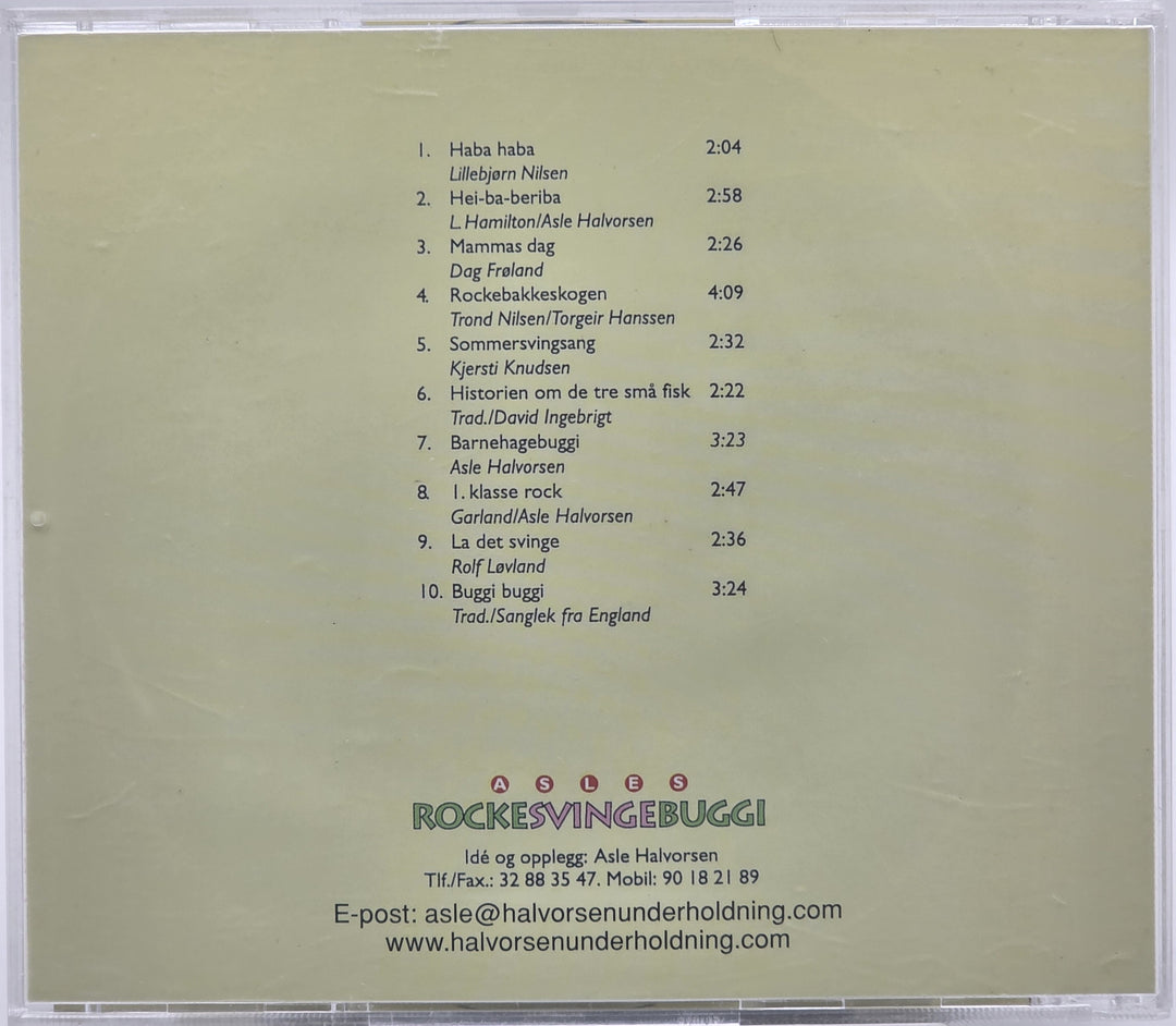 Åsles – Rockesvingebuggi. CD.