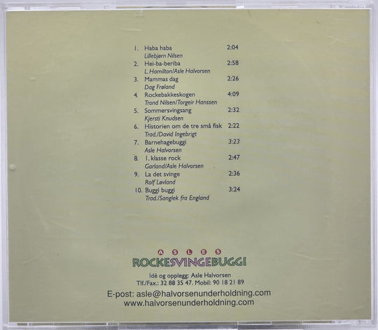 Åsles – Rockesvingebuggi. CD.