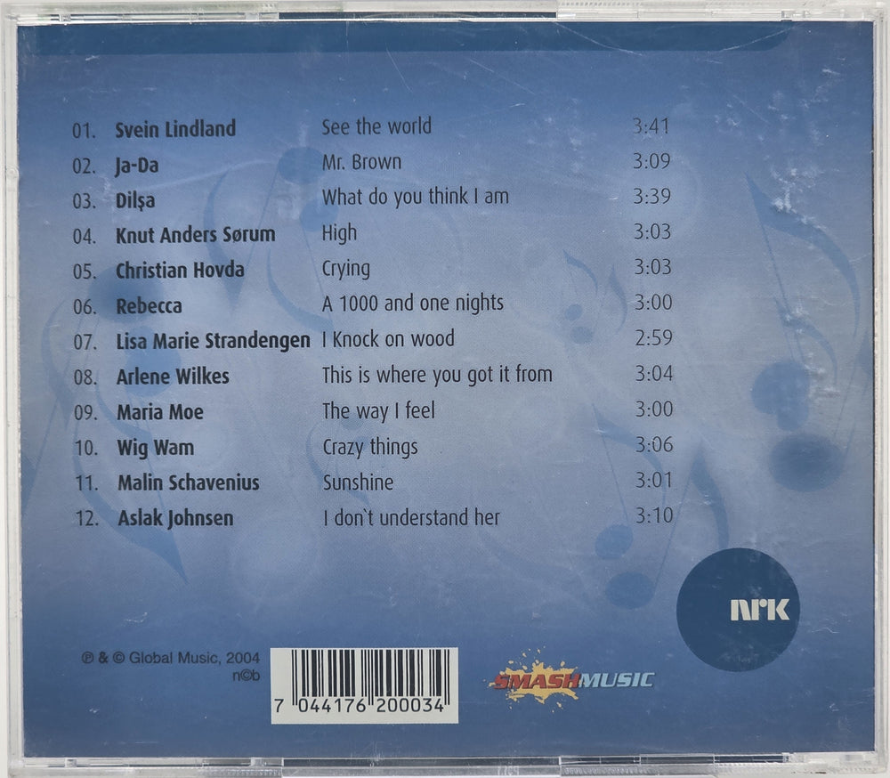 Diverse Artister - MGP Melodi Grand Prix 2004. 2004. CD.