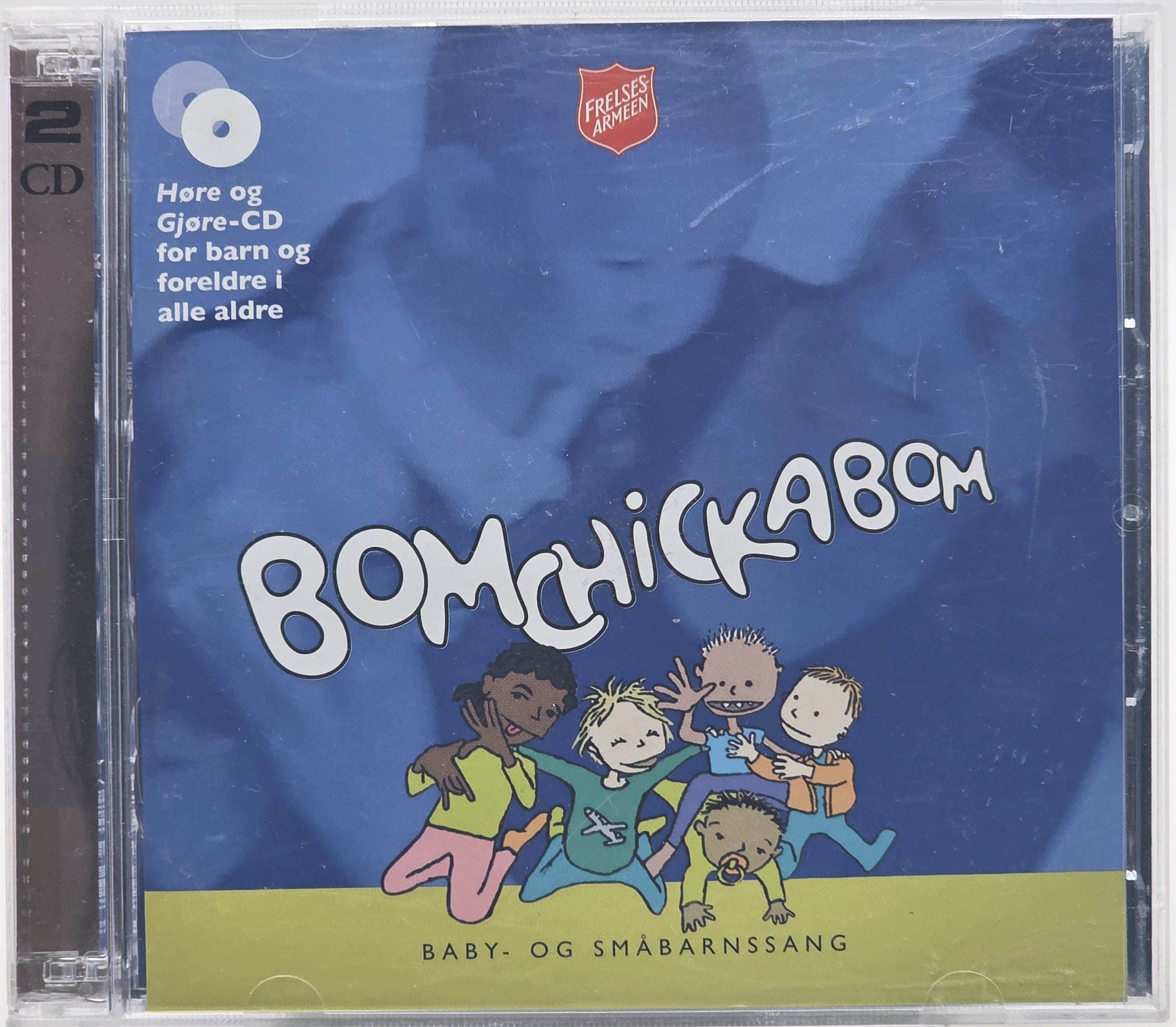 Frelsesarmeen - Bomchickabom: Baby- og småbarnssang. 2004. CD.