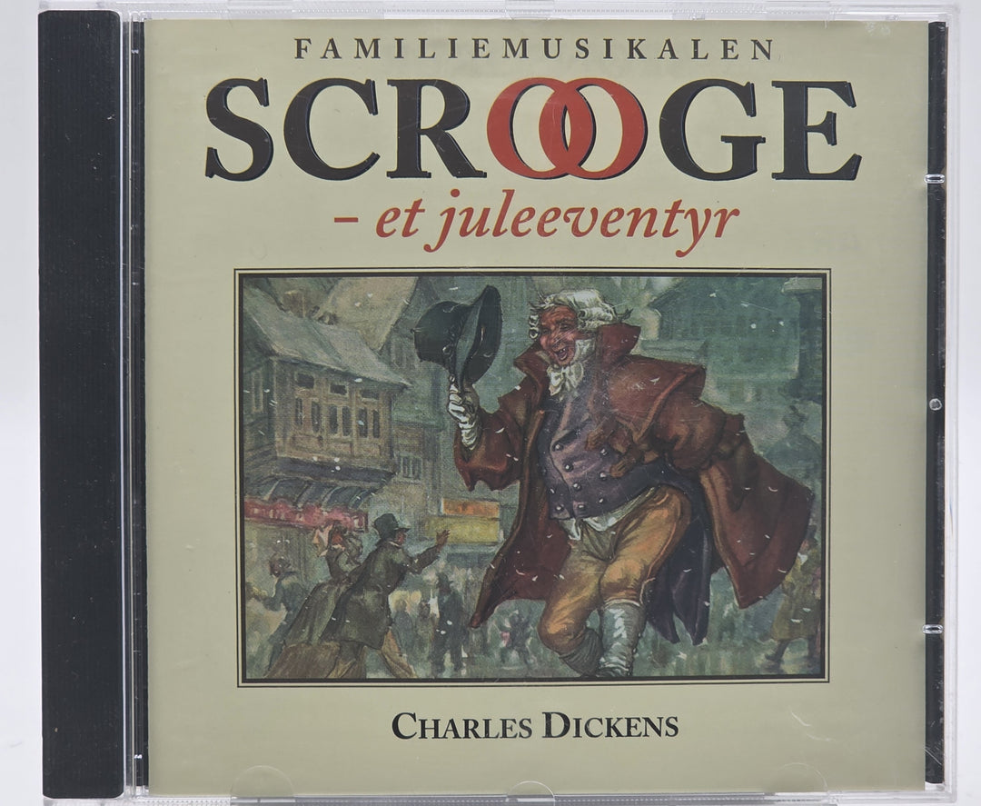Charles Dickens - Scrooge - et juleeventyr (Familiemusikalen).  CD.
