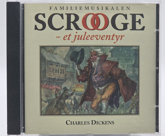 Charles Dickens - Scrooge - et juleeventyr (Familiemusikalen).  CD.