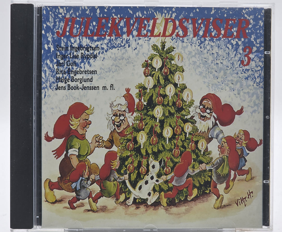 Diverse Artister - Julekveldsviser 3. 1999. CD.
