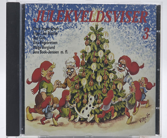 Diverse Artister - Julekveldsviser 3. 1999. CD.