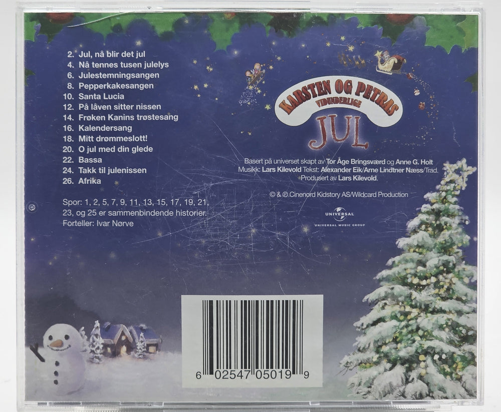 Diverse Artister - Karsten og Petras vidunderlige jul. CD.