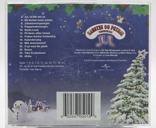 Diverse Artister - Karsten og Petras vidunderlige jul. CD.