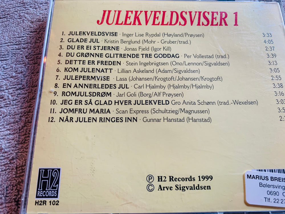 Julekveldsviser 1. 1999. CD.