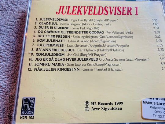 Julekveldsviser 1. 1999. CD.