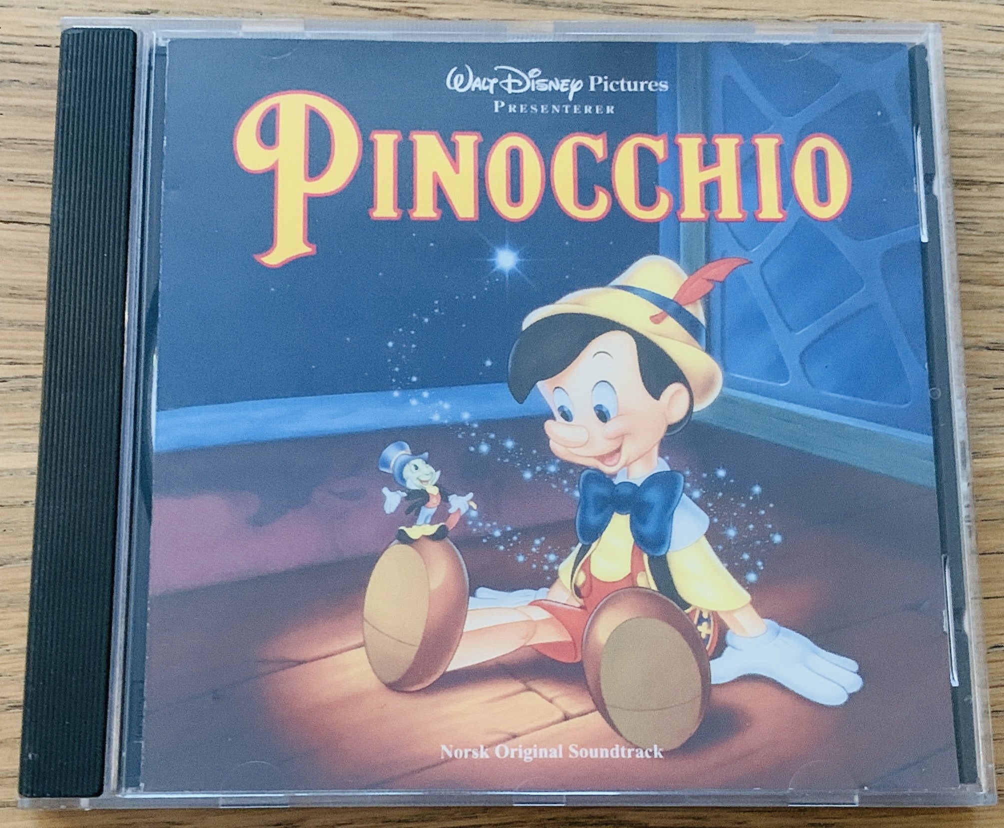 Disney - Pinocchio – Norsk Original Soundtrack. 1995. CD.
