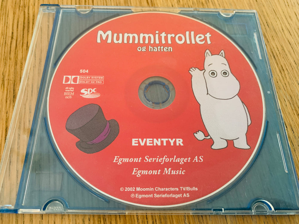 Mummitrollet og hatten. 2002. CD.