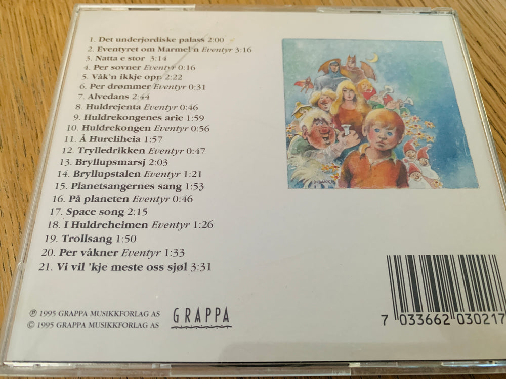 Eventyrlandet – Dag Kajander & Lars Andreas Larssen. 1995. CD.