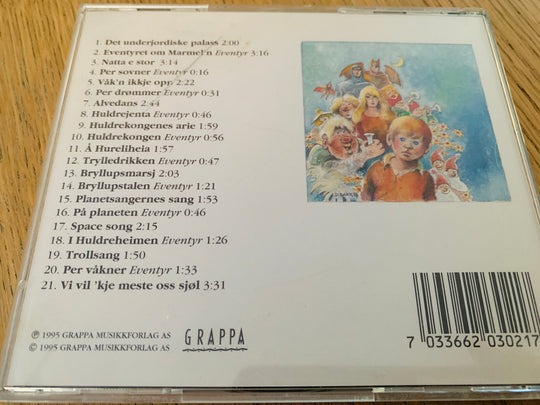 Eventyrlandet – Dag Kajander & Lars Andreas Larssen. 1995. CD.