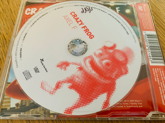 Crazy Frog: Axel F. 2005. CD.