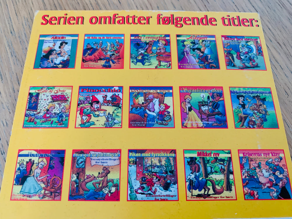 Tornerose: Eventyrfortellinger for barn. 1995. CD.