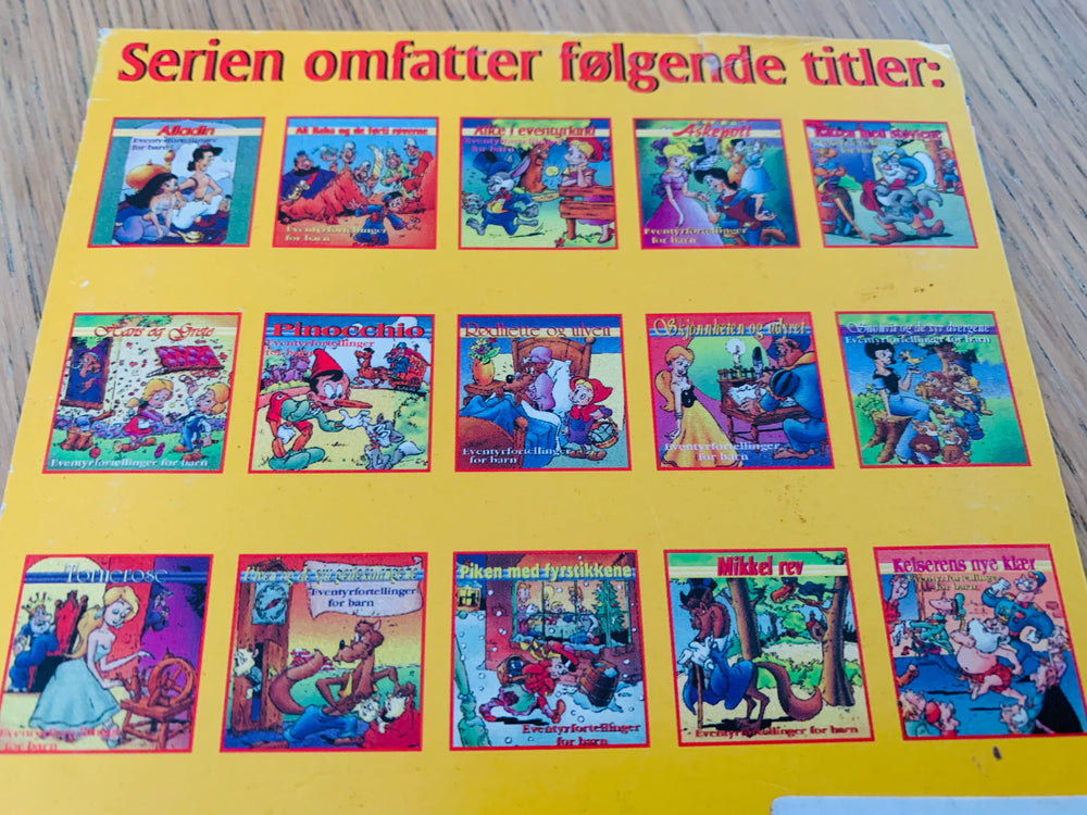 Snøhvit og de syv dvergene. 1990. CD.