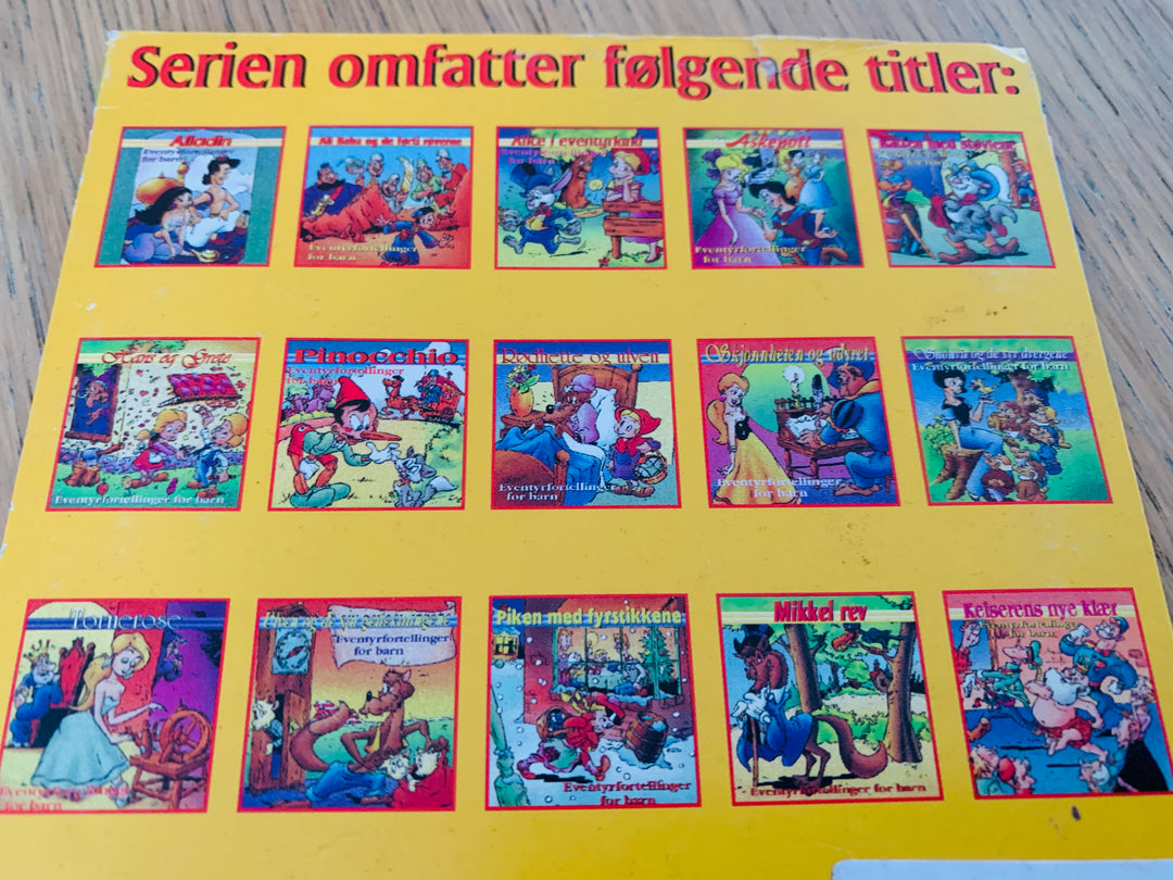 Snøhvit og de syv dvergene. 1990. CD.