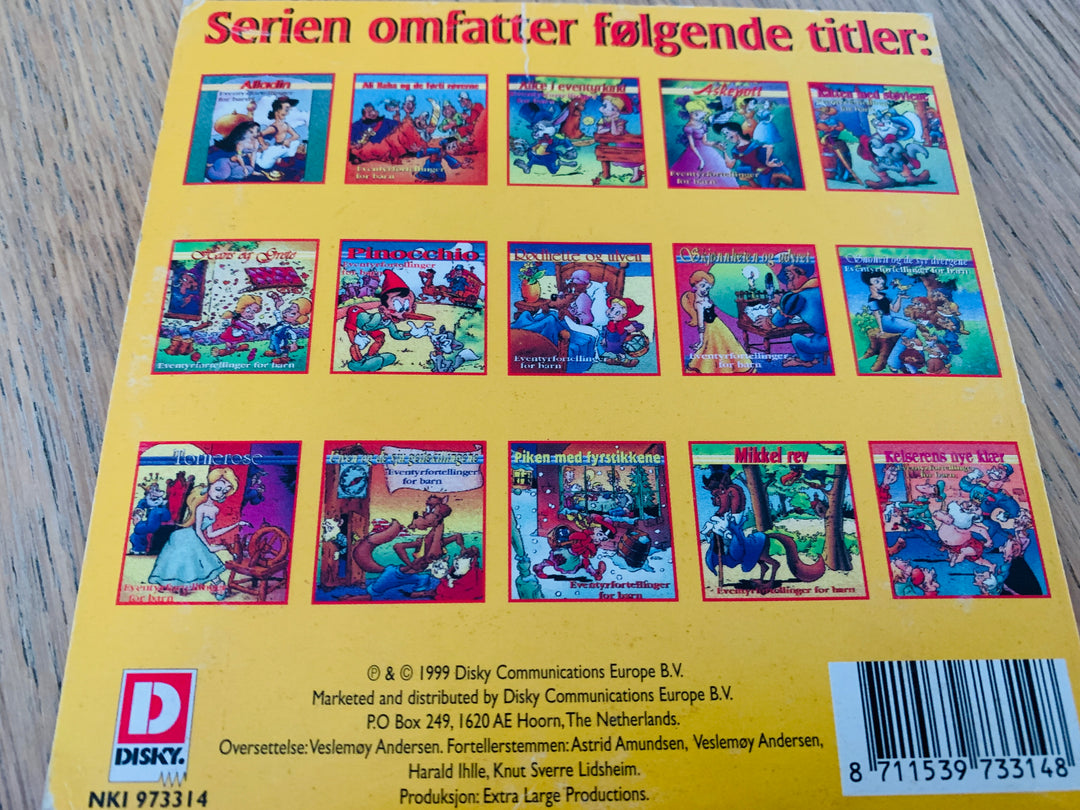 Rødhette og ulven. 1990. CD.