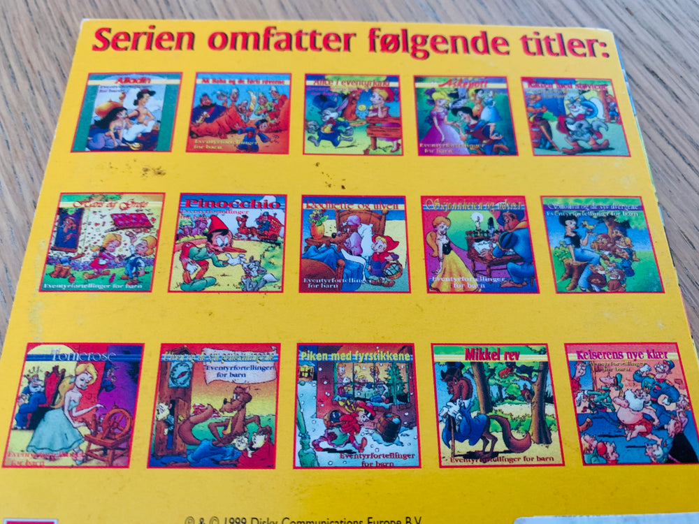 Pinocchio. 1990. CD.