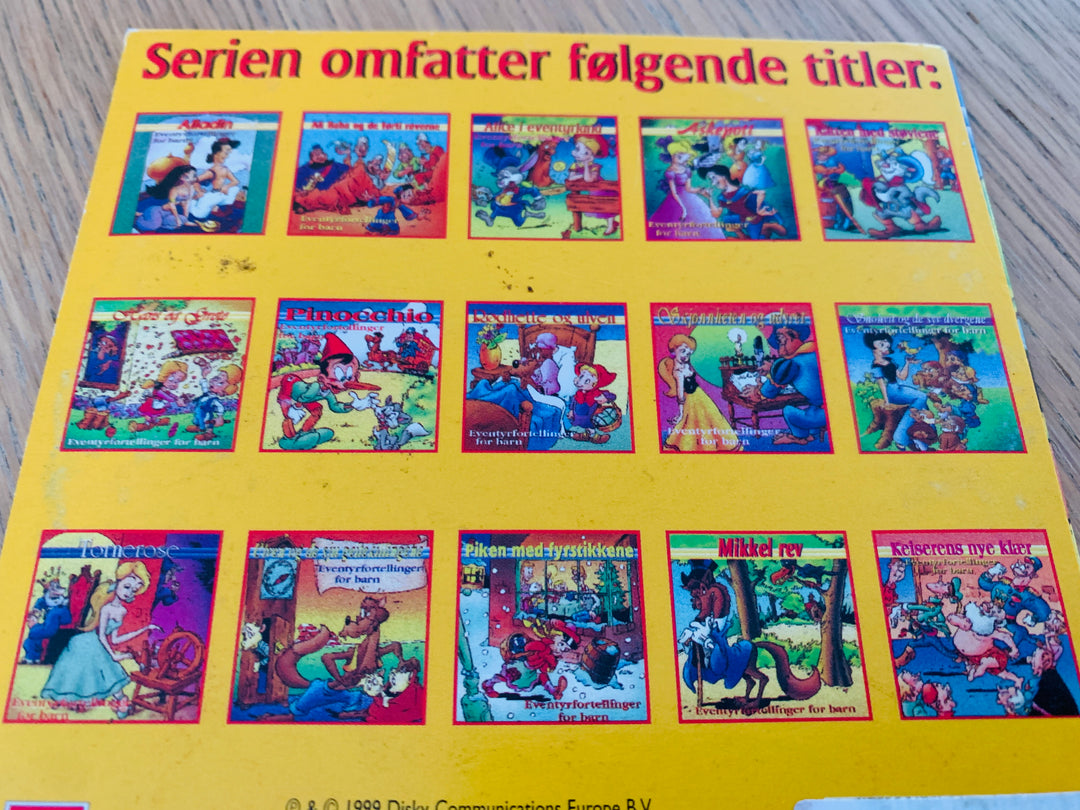 Pinocchio. 1990. CD.