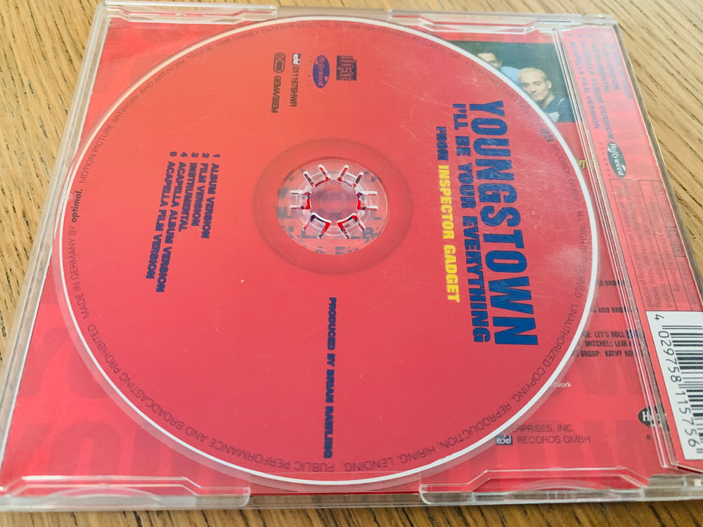 Disney Inspector Gadget - Youngstown - I'll Be Your Everything. 1999. CD.