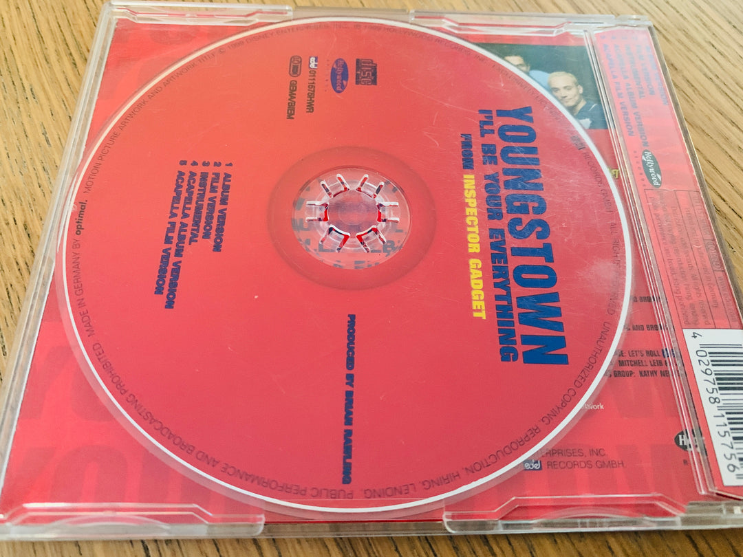 Disney Inspector Gadget - Youngstown - I'll Be Your Everything. 1999. CD.
