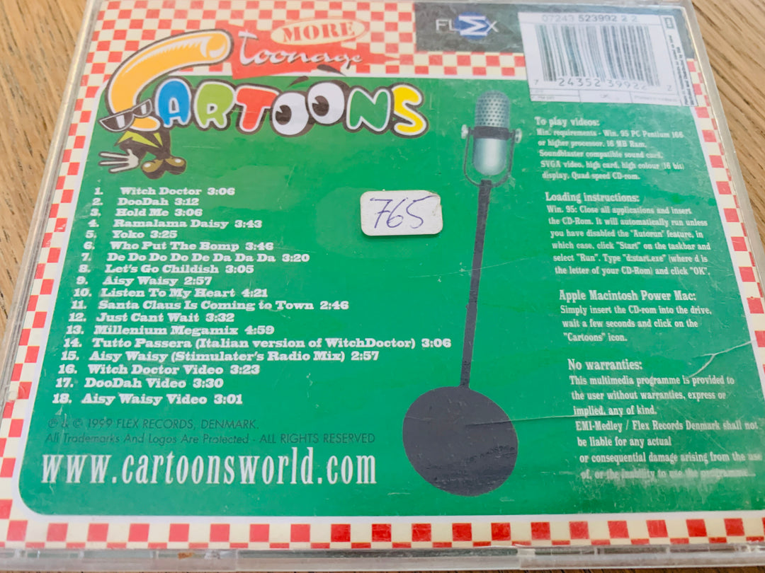 More Teenage Cartoons. 1998. CD.