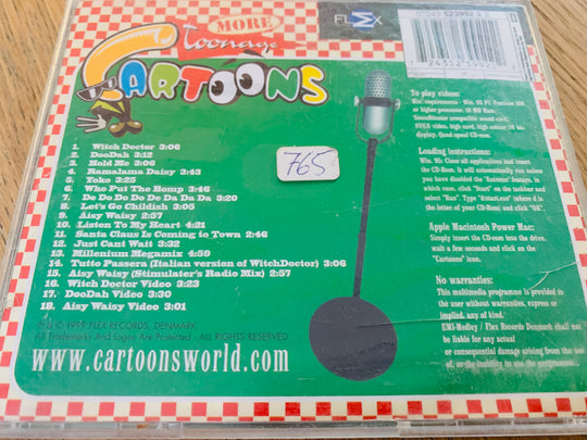 More Teenage Cartoons. 1998. CD.