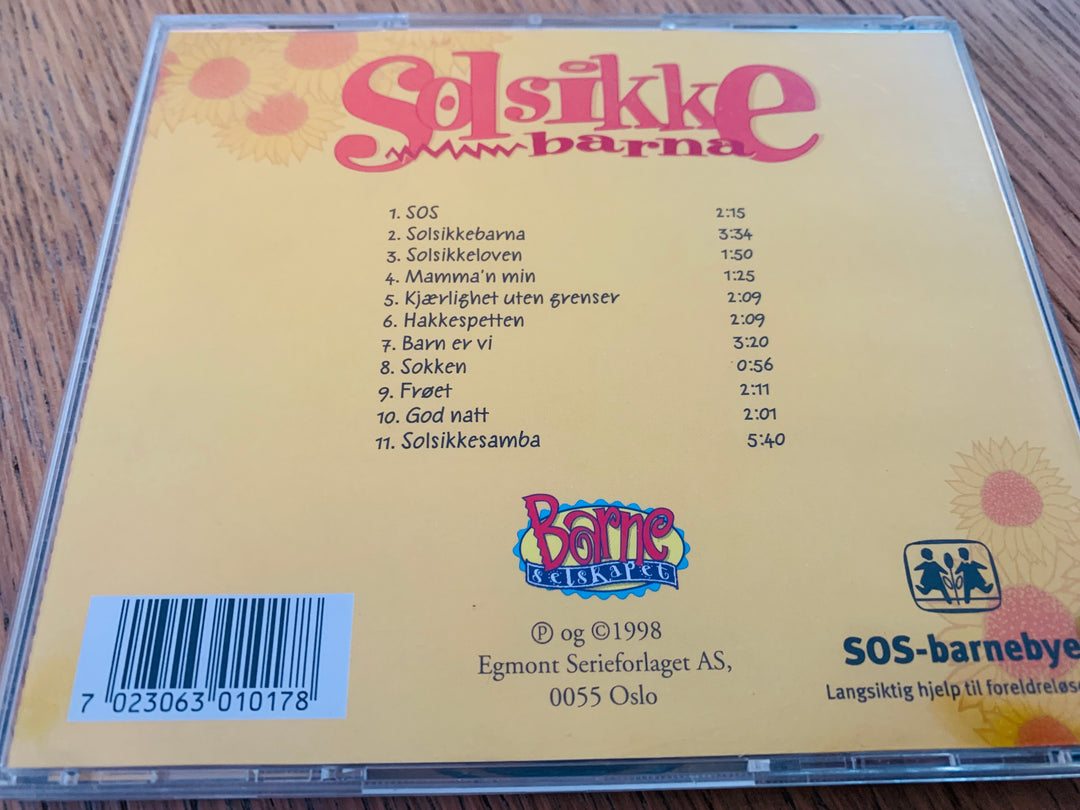 Solsikkebarna. 1993. CD.