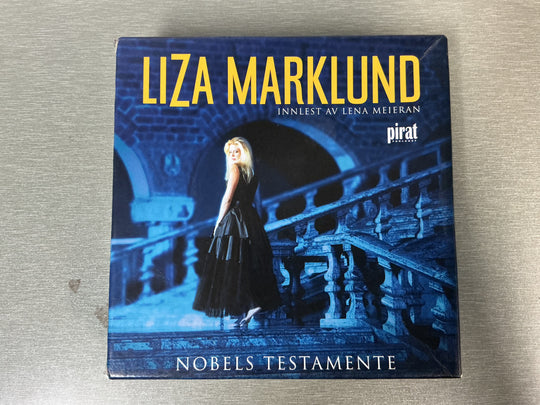 Liza Marklund. Nobels testamente. 2006. Lydbok på CD.