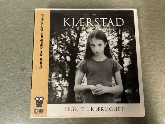 Jan Kjærstad. Tegn til kjærlighet. 2002. Lydbok på CD.