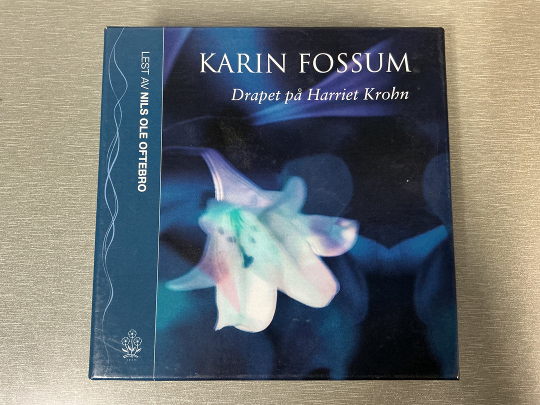 Karin Fossum. Drapet på Harriet Krohn. 2004. Lydbok på CD.
