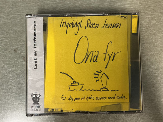 Ingebrigt Steen Jensen. Ona fyr. 2003. Lydbok på CD.