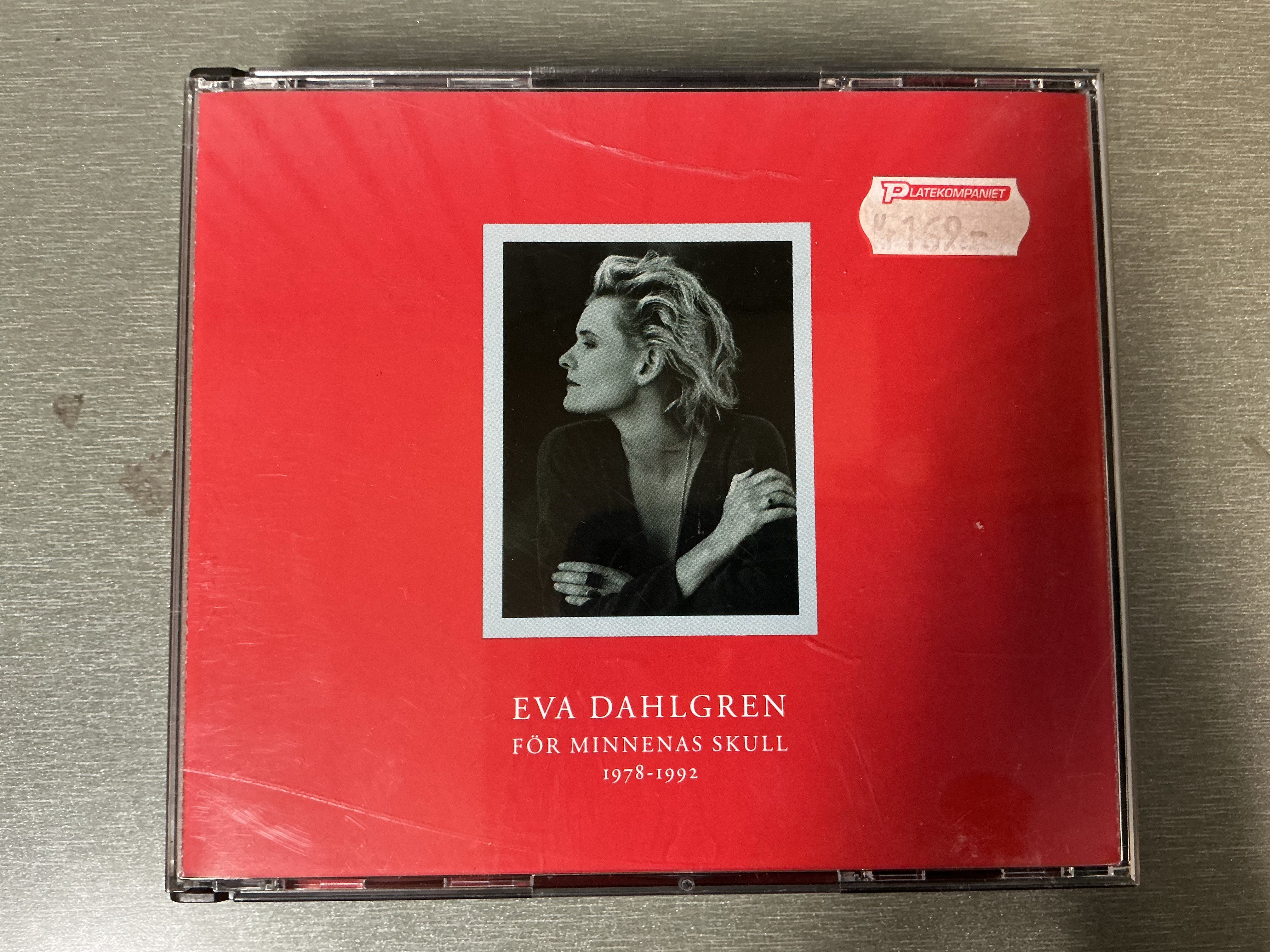 Eva Dahlgren. För minnenas skull 1978–1992. 1992. CD.