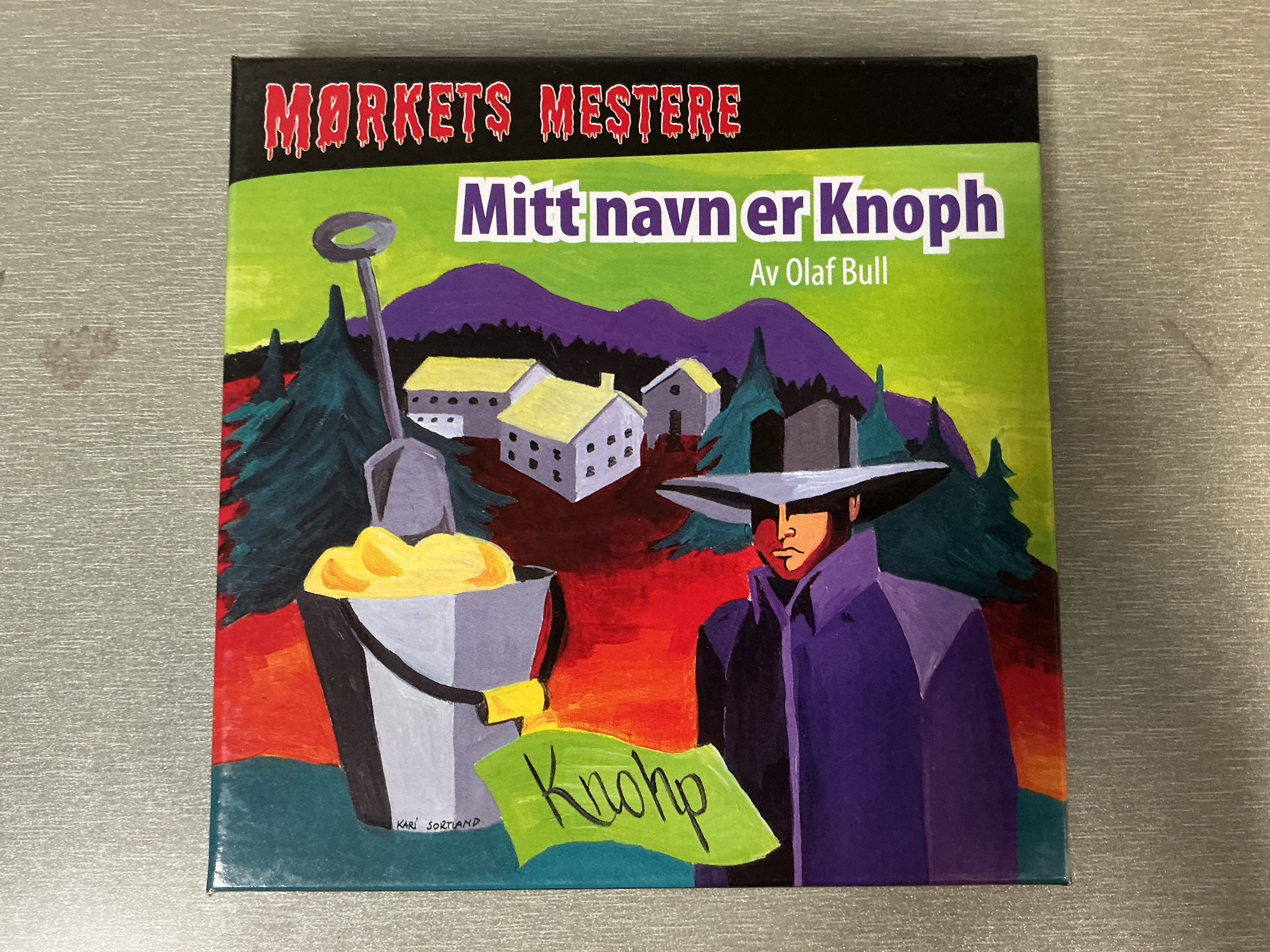 Olaf Bull. Mitt navn er Knoph. 2005. Lydbok på CD.