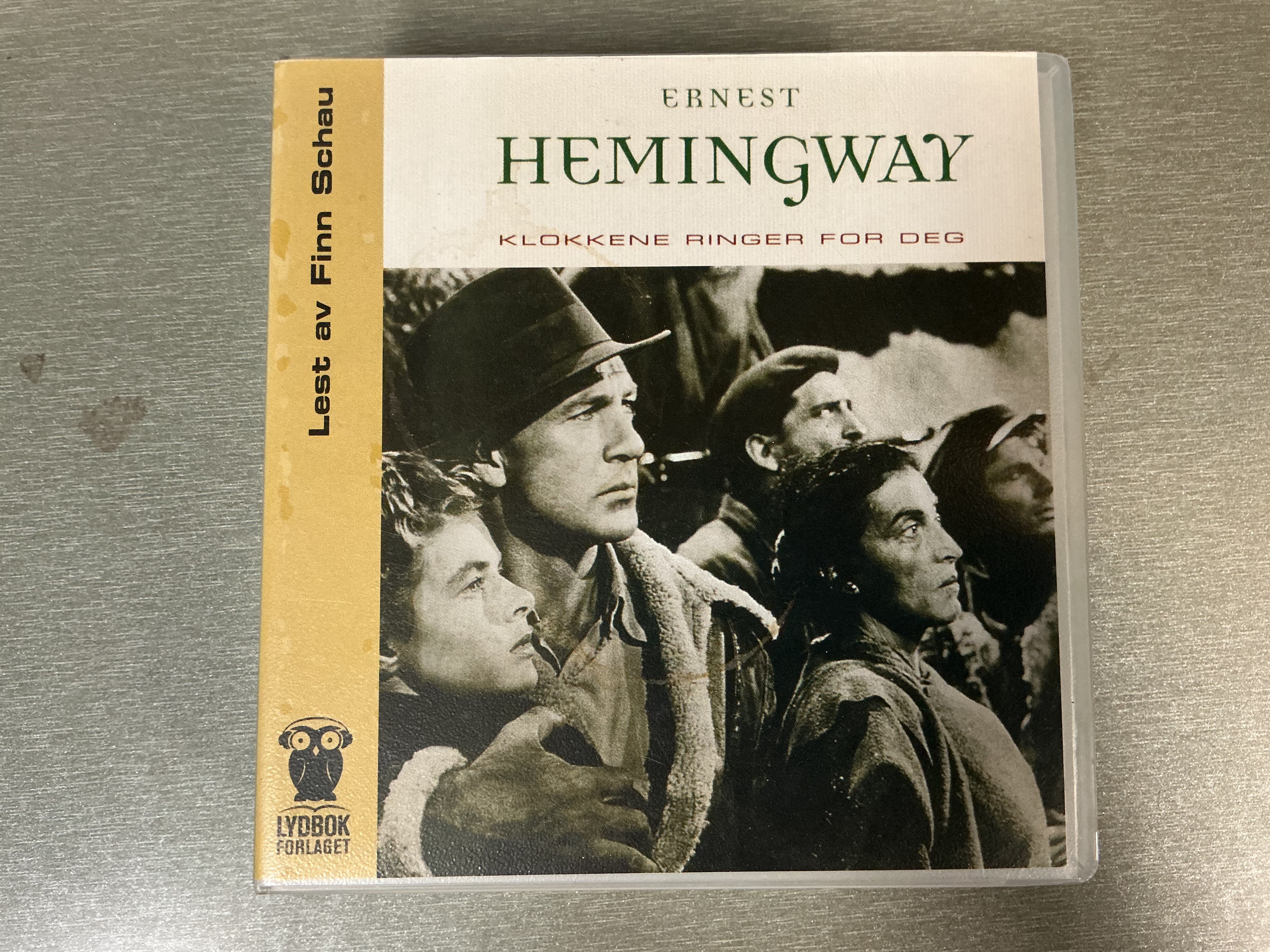 Ernest Hemingway. Klokkene ringer for deg. 1940. Lydbok på CD.
