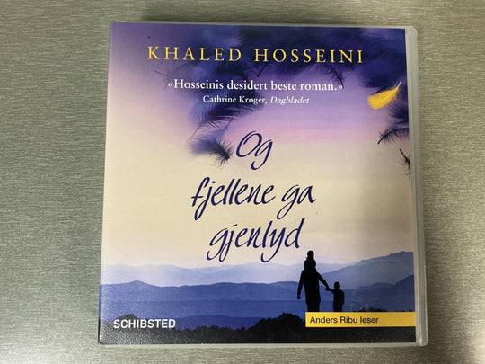 Khaled Hosseini. Og fjellene ga gjenlyd. 2013. Lydbok på CD.