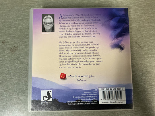 Khaled Hosseini. Og fjellene ga gjenlyd. 2013. Lydbok på CD.