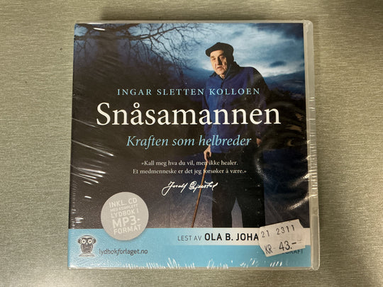 Ingar Sletten Kolloen. Snåsamannen. Lydbok på CD.
